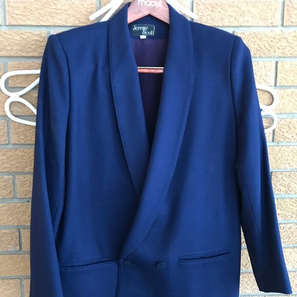 Vintage Jeremy Scott Ladies Blazer And Skirt Size 12 - Picture 1 of 4